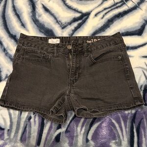 GAP Women's Black Jean Shorts